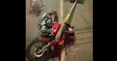 Homem morre após colidir moto que pilotava contra radar em Parauapebas