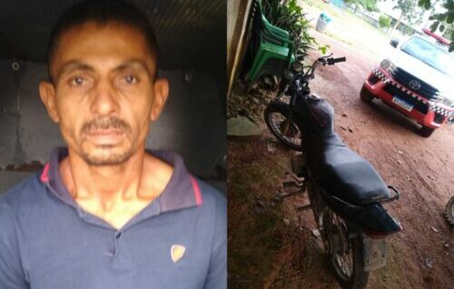 Suspeito de furtar moto é preso em Santana do Araguaia