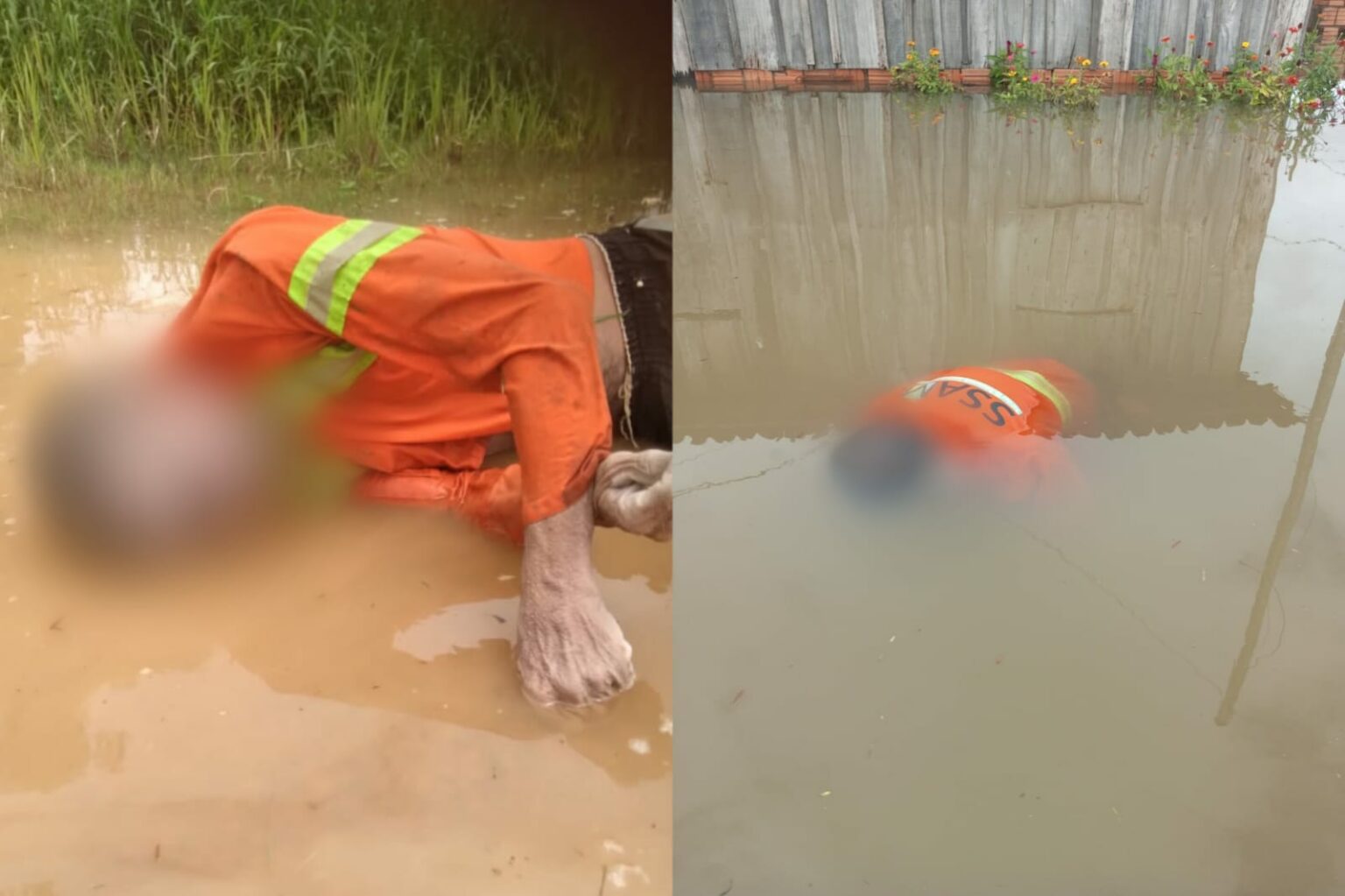 Homem leva choque e morre em área alagada de Marabá