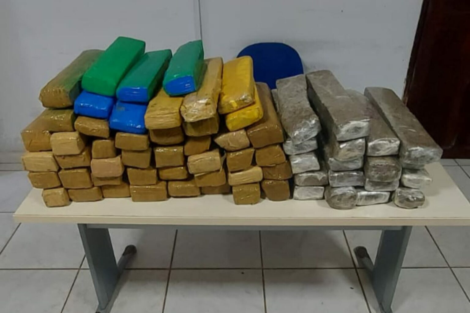 PM apreende mais de 50 kg de drogas em Xinguara