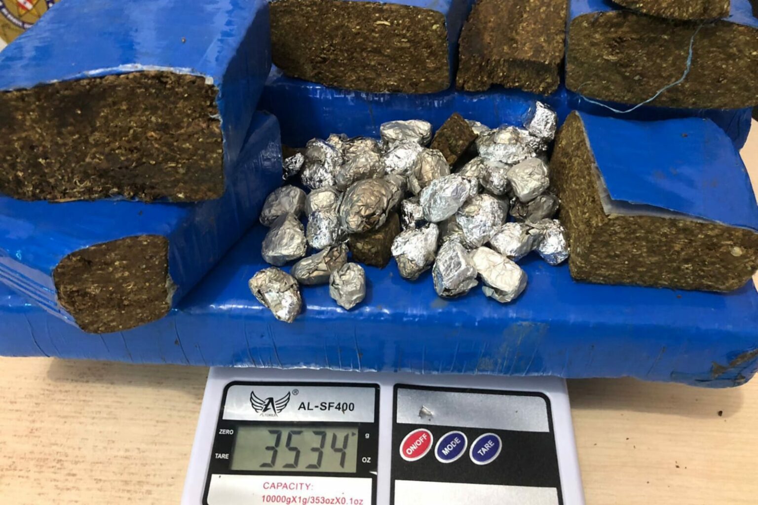 PM prende homem com 3,5 kg de maconha em Tailândia
