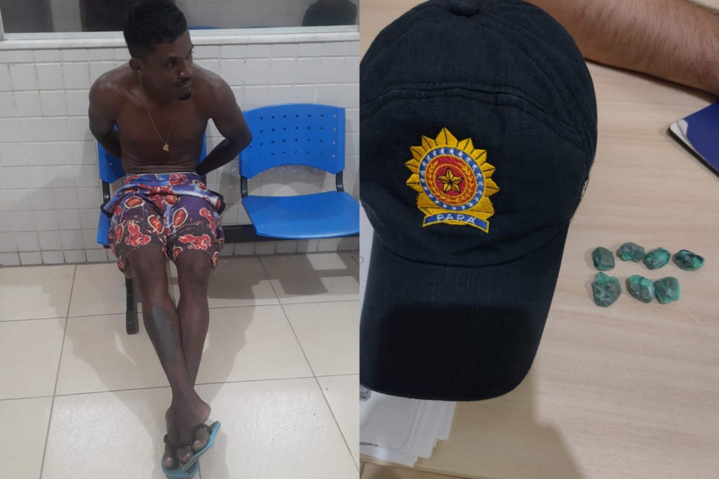 PM prende homem e apreende adolescente com drogas em Itupiranga
