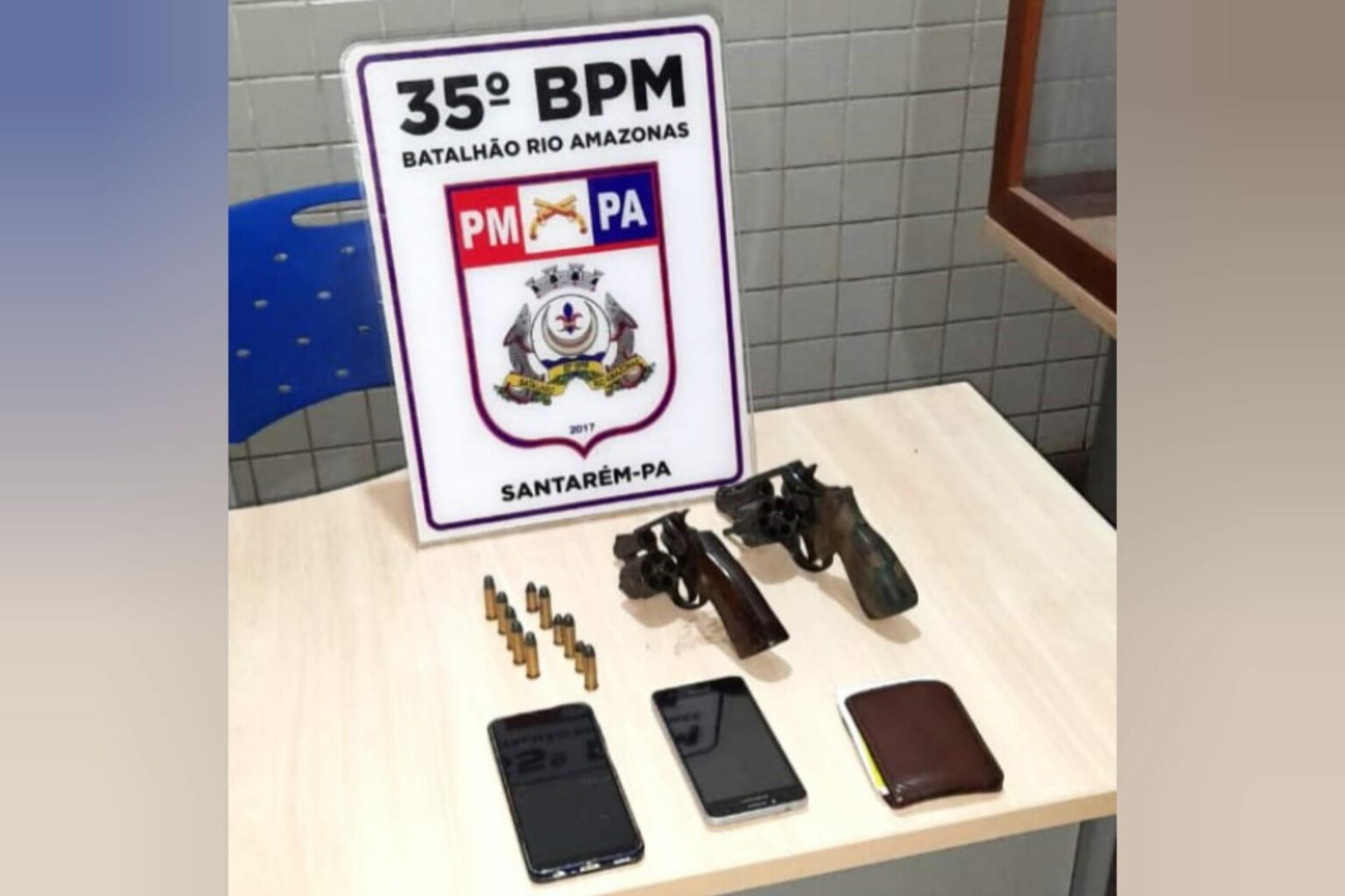 PM prende trio e apreende armas de fogo no Pará