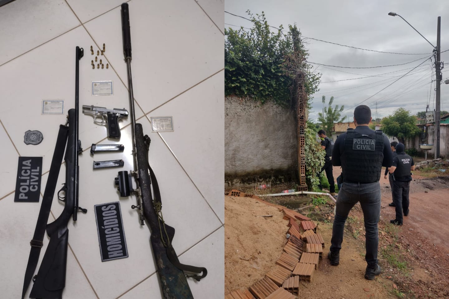 Polícia Civil prende sargento da reserva por duplo homicídio em Marabá