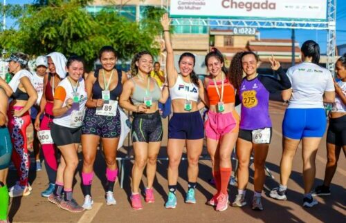 Caminhada e Corrida da Mulher movimentam 350 participantes em Canaã dos Carajás