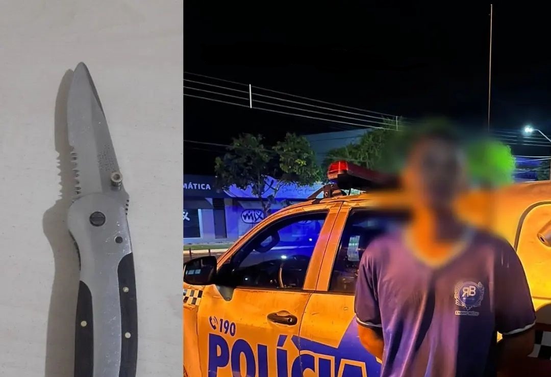 Jovem de 21 anos é preso com canivete dentro de escola em Tucuruí