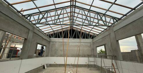 Prefeitura intensifica construção de nova escola no Residencial Tiradentes em Marabá