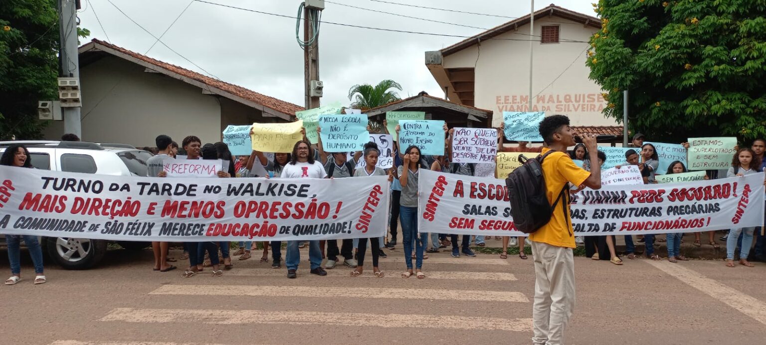 Com turmas superlotadas e infraestrutura precária, Escola Walkise Vianna exige mudanças em Marabá