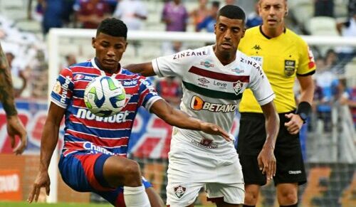 Fortaleza derrota Fluminense e vira líder provisório do Brasileirão