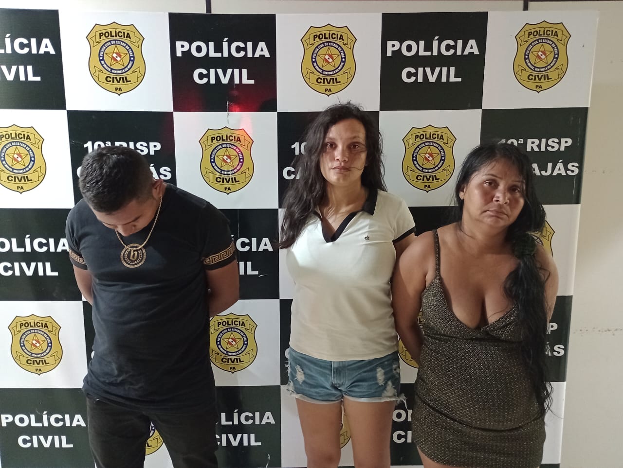 Trio de Belém é preso por furto de 27 celulares durante show em Marabá