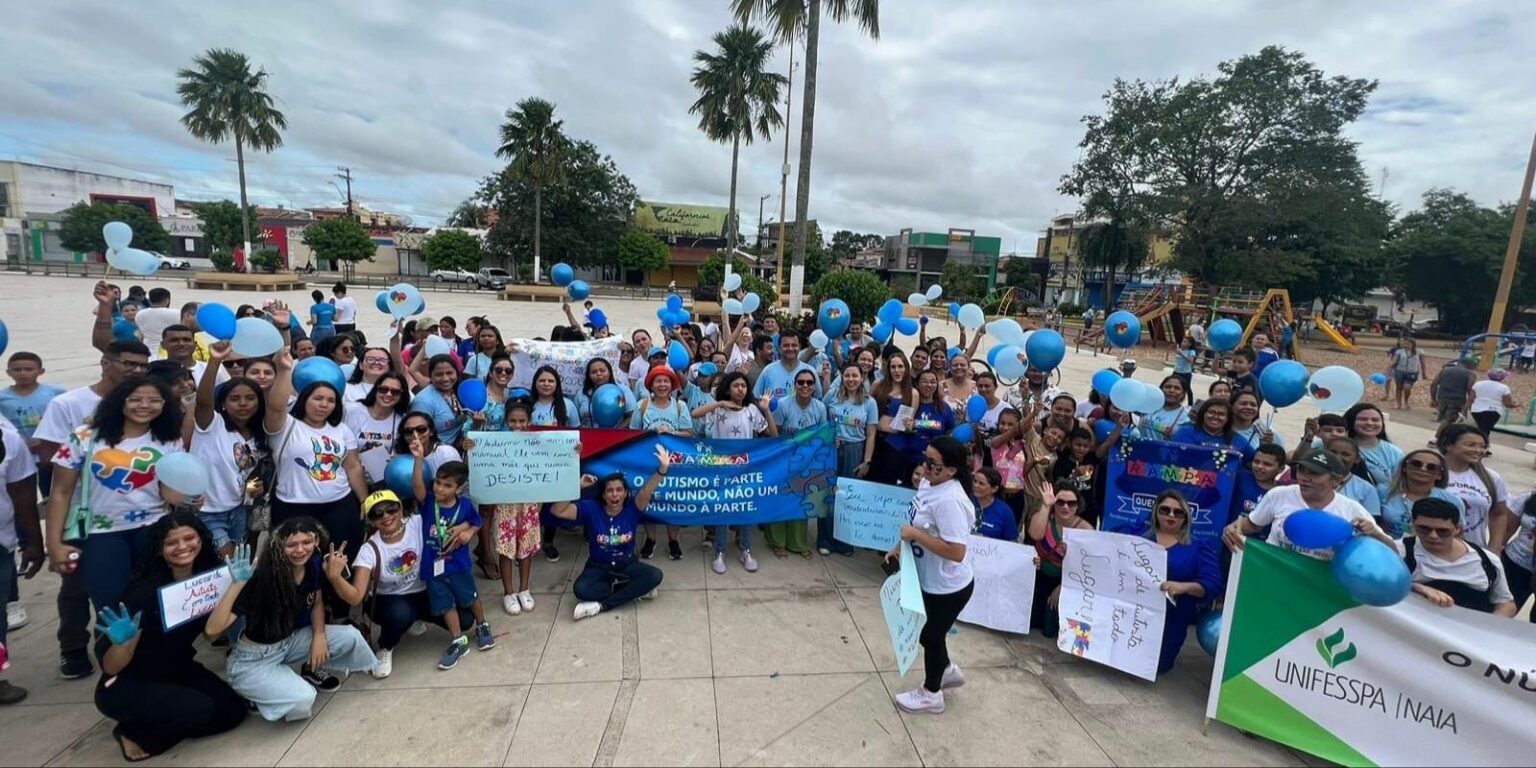Caminhada pela conscientização do autismo reúne mais de 300 pessoas em Marabá