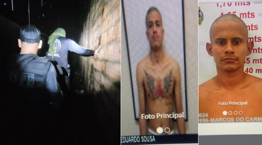 Fuga de detentos em Marabá coloca autoridades em alerta