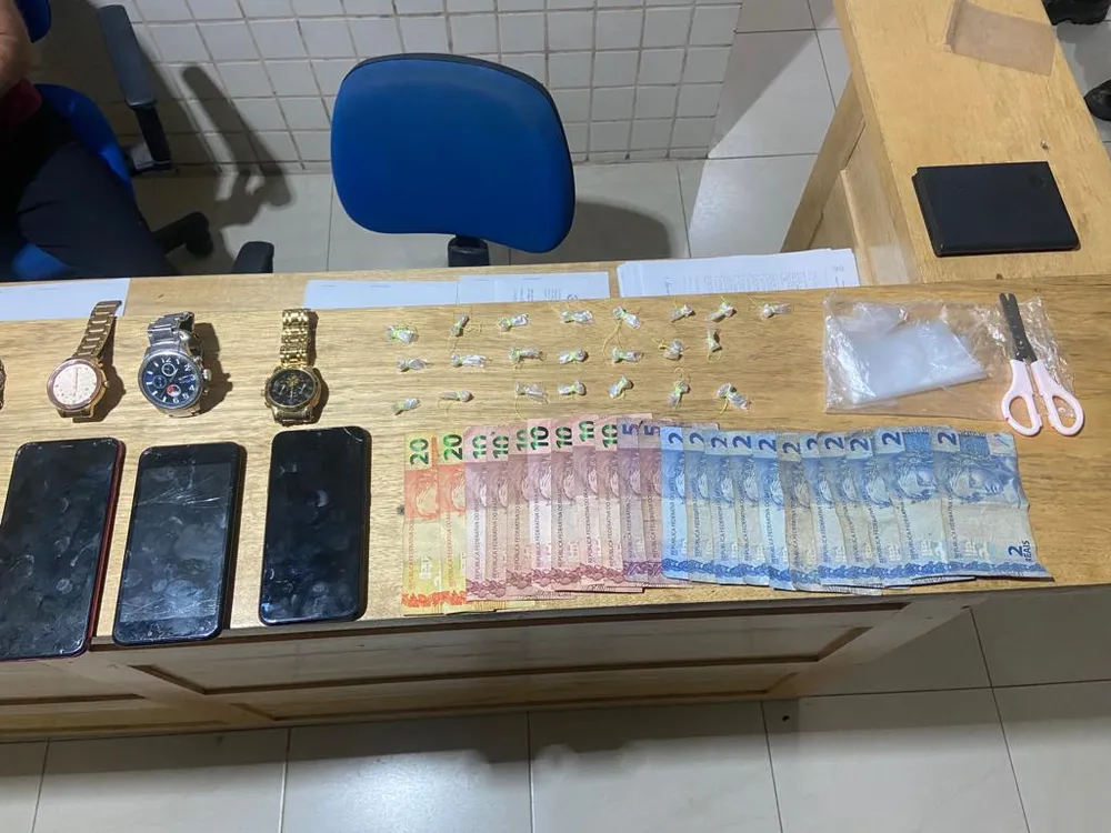 Trio é preso por tráfico de drogas no interior do Pará