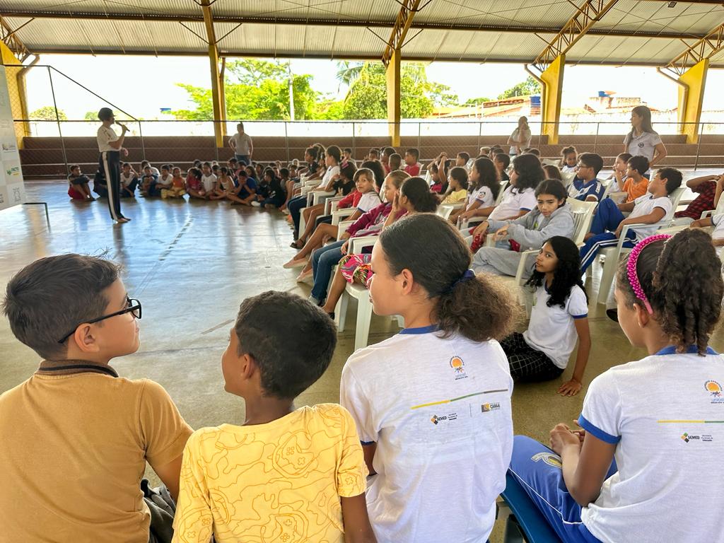 Ação integrada promove a cultura de paz em escolas de Canaã dos Carajás
