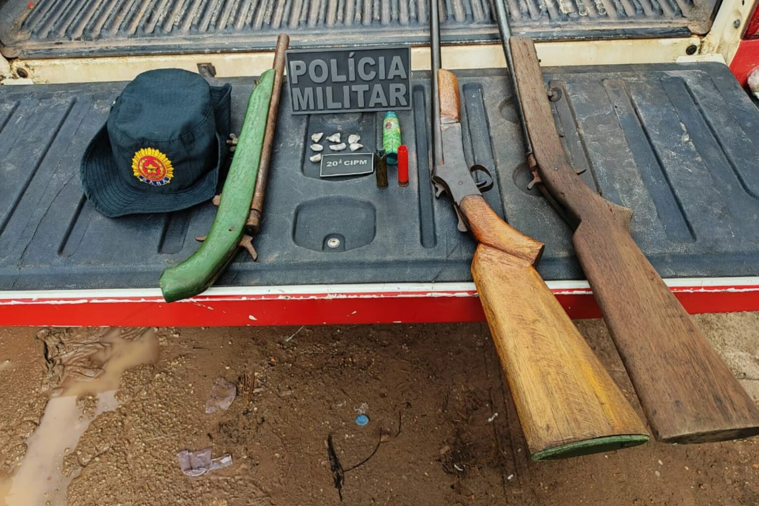 PM captura foragido e apreende três armas de fogo no Pará