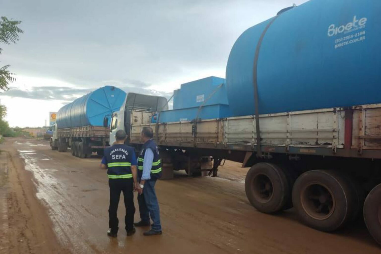 Sefa apreende estações de tratamento em São Geraldo do Araguaia