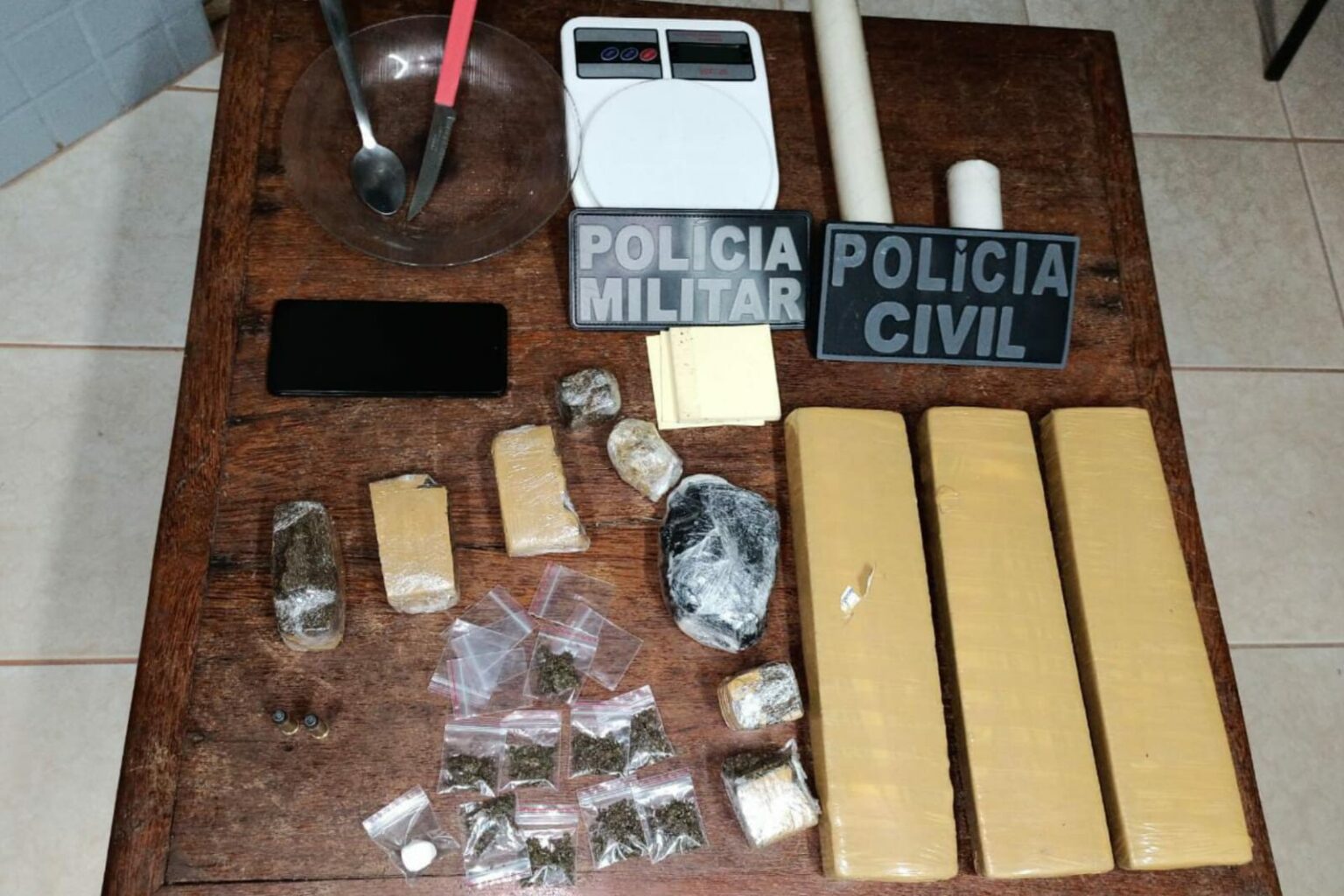PM desarticula ponto de tráfico em Goianésia do Pará