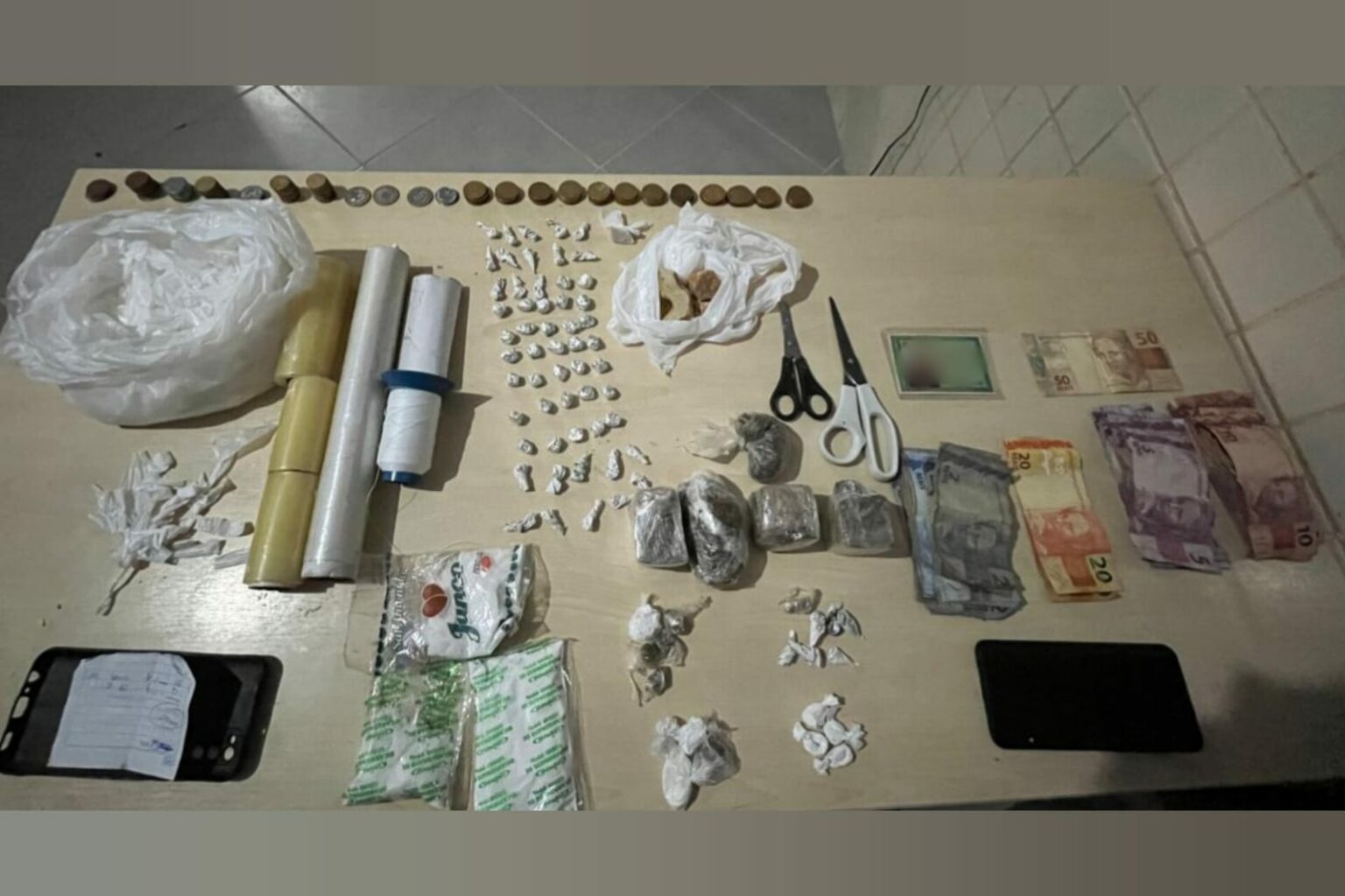 Trio é preso por tráfico de drogas em Paragominas