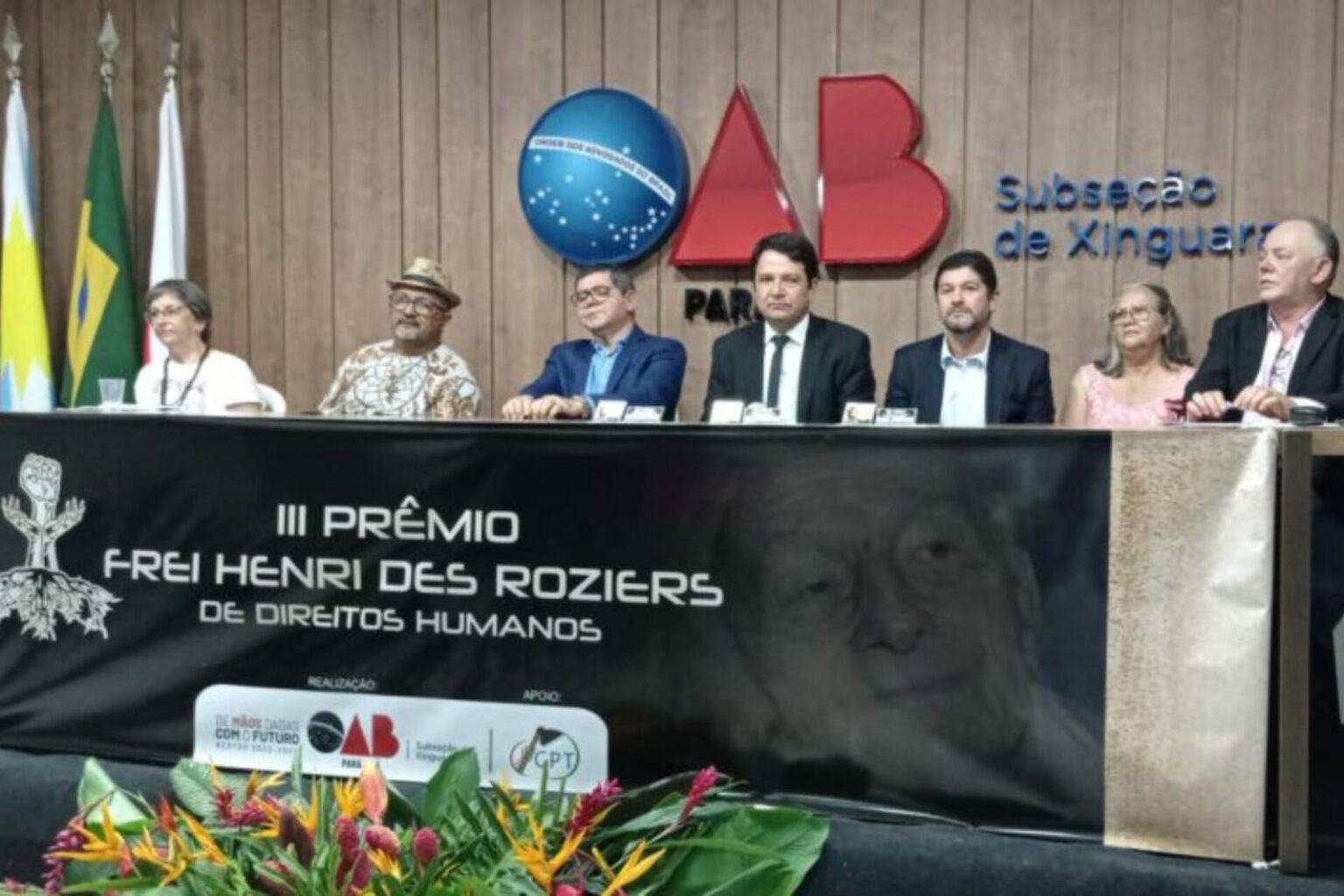Prêmio frei Henri de Direitos Humanos é entregue pela OAB em Xinguara