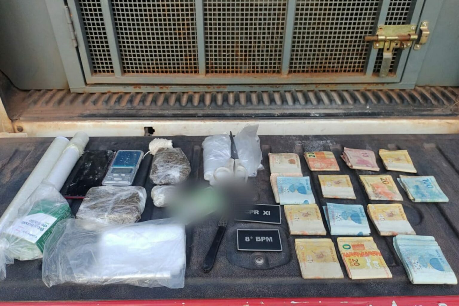 PM captura casal foragido com R$ 2500 e 400g de drogas no Pará