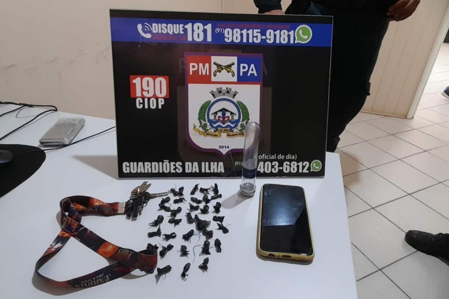 PM prende dupla por tráfico de drogas no Pará