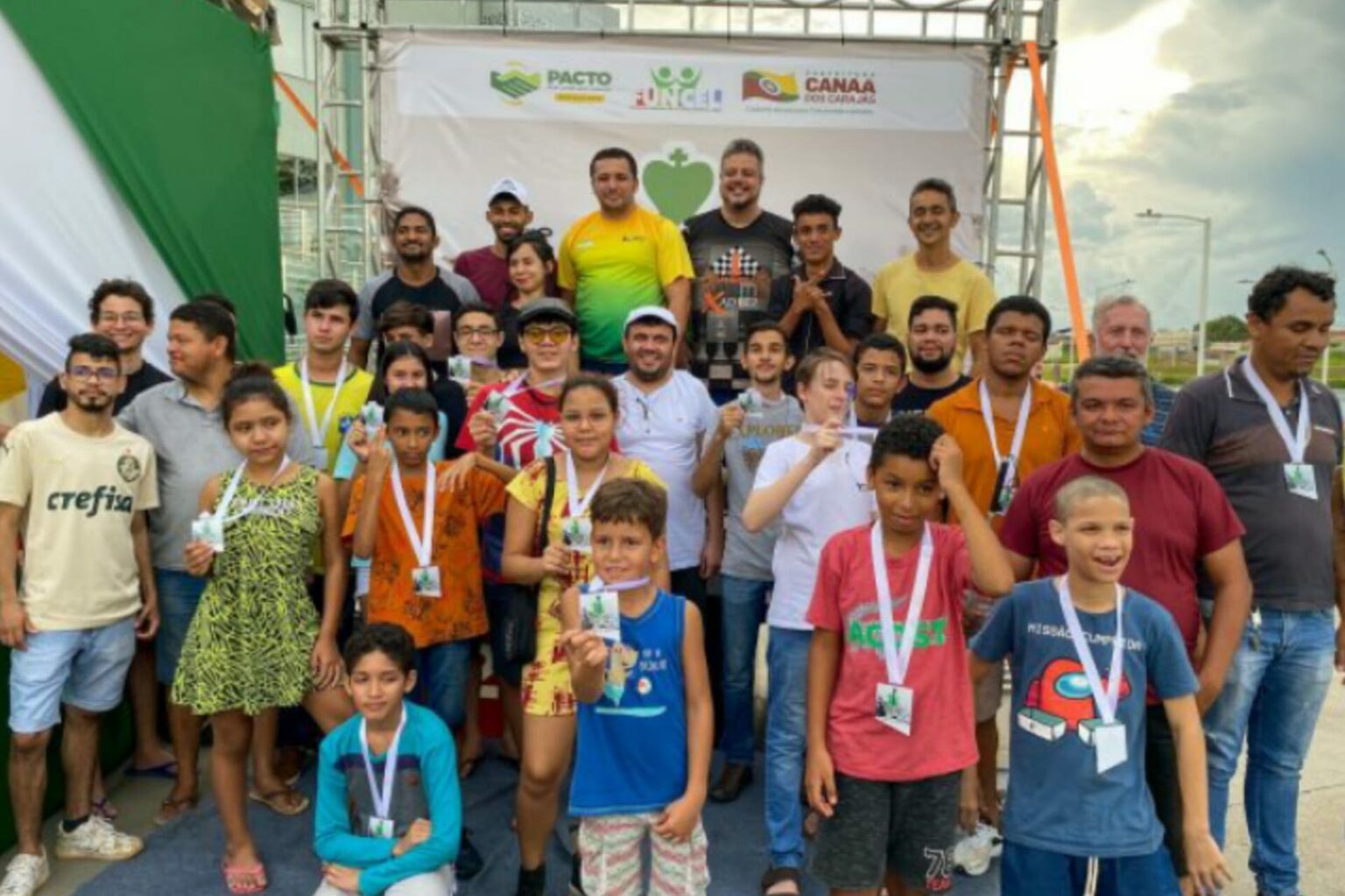 Torneio de Xadrez reúne participantes de todas as idades em Canaã dos Carajás