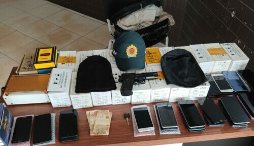Suspeito de violência doméstica é preso com 162 celulares no Pará
