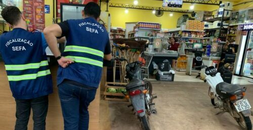 Fiscalização da Sefa visita estabelecimentos comerciais do nordeste paraense
