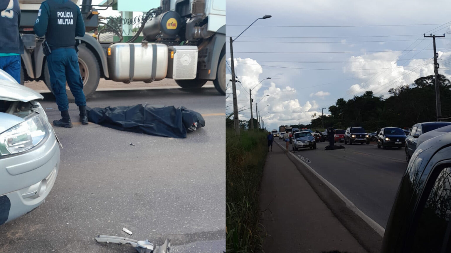 Motociclista morre em colisão com automóvel na BR-222, em Marabá