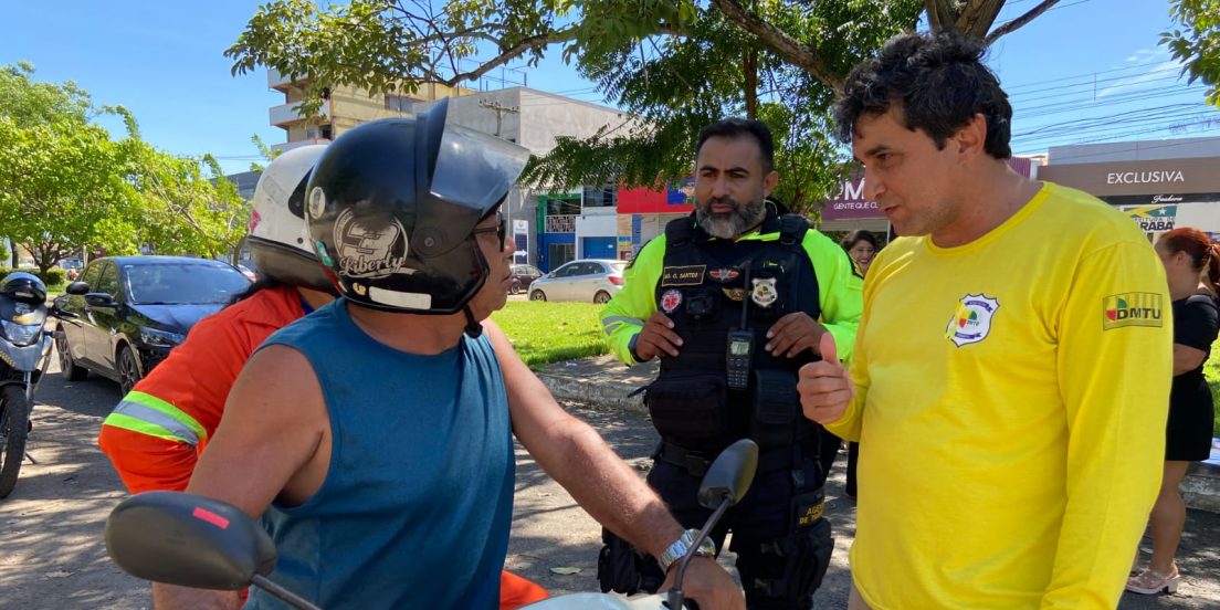 DMTU surpreende condutores com ação de trânsito em Marabá