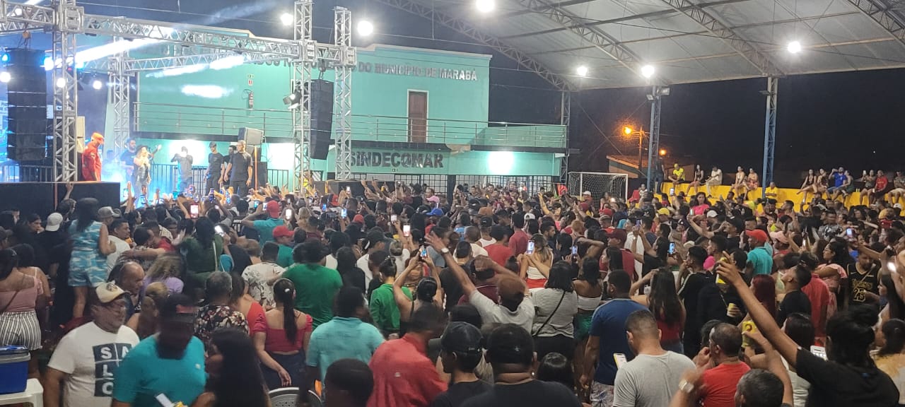 Festa do Dia do Trabalhador do Sindecomar reúne milhares de pessoas em Marabá