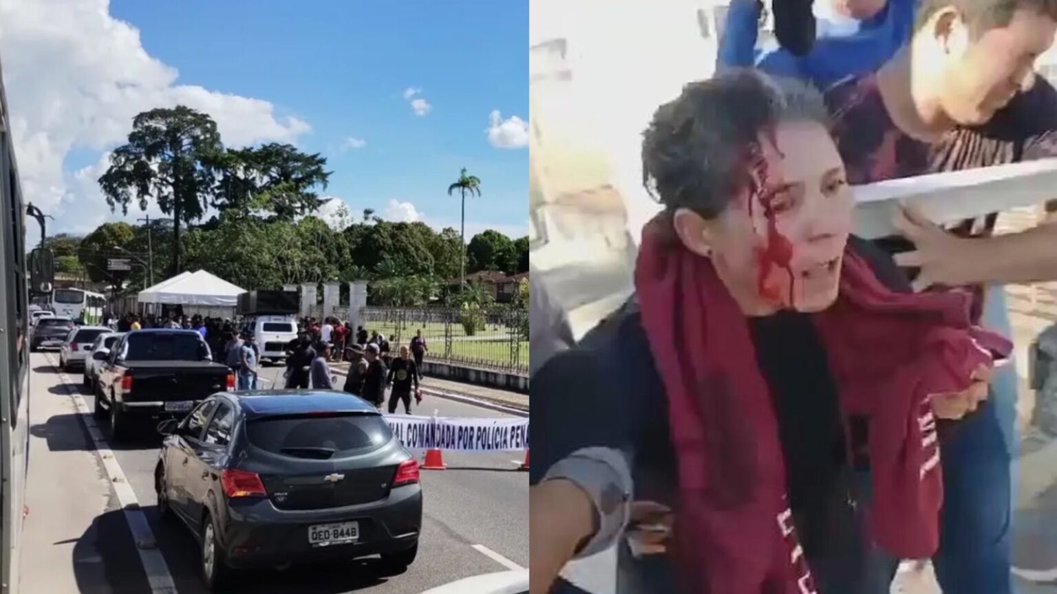Helder ordena uso de bombas de gás e balas de borracha contra policiais penais
