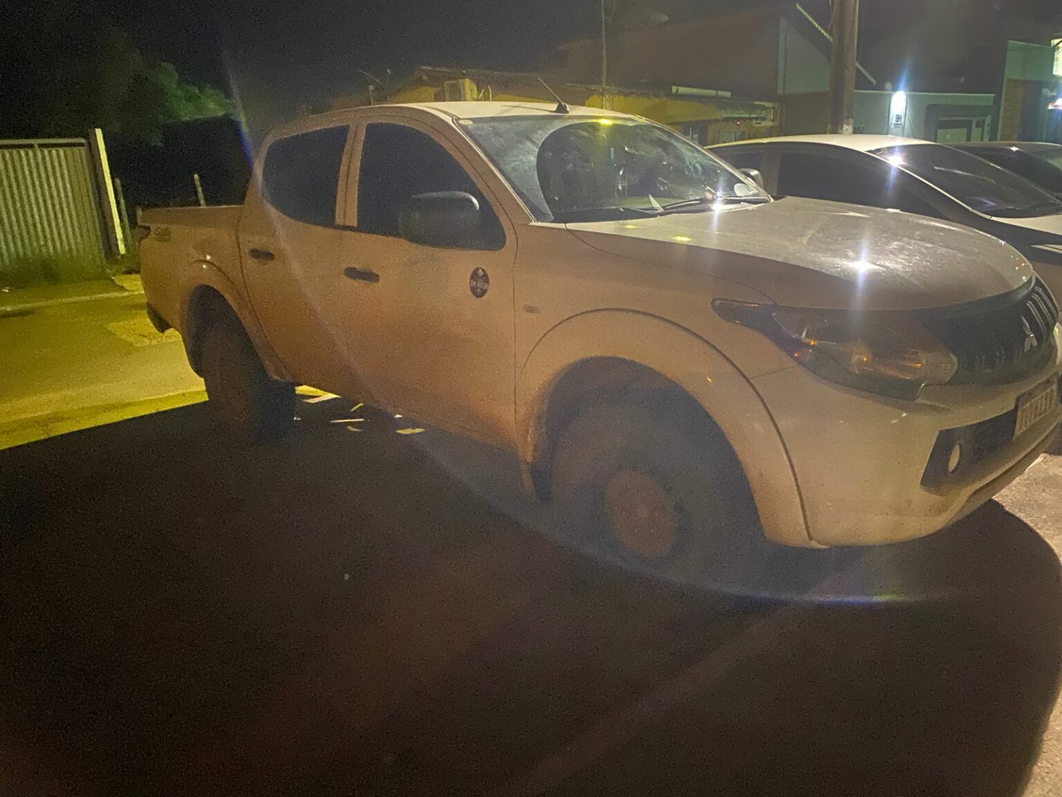 PM apreende caminhonete de locadora em Marabá