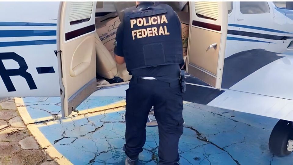 PF monitorava avião de igreja flagrado com 290 kg de droga no Pará