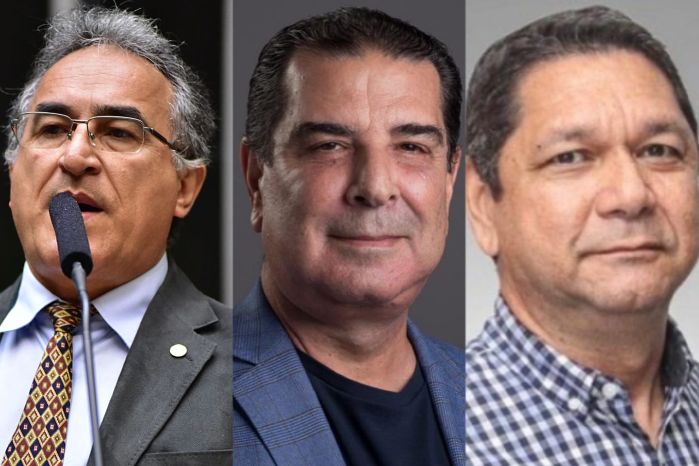 Candidatos Edmilson, Zeca Pirão e Eguchi disputam o primeiro lugar em Belém