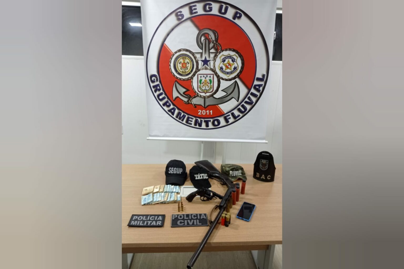 Homem é preso com armas de fogo e carne de caça ilegal no Pará