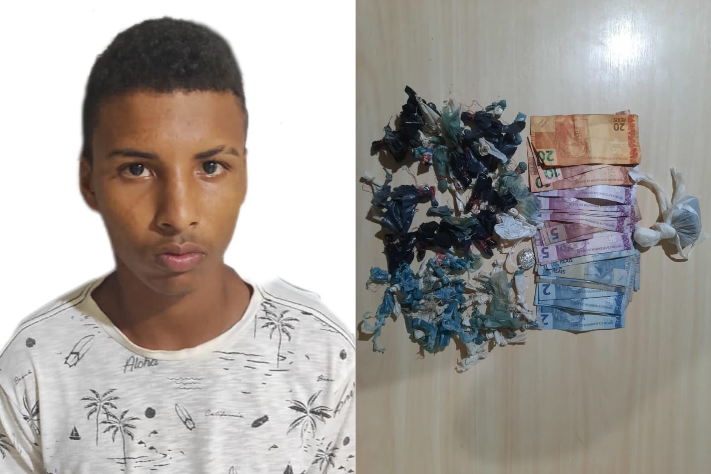 Jovem é preso por tráfico de drogas em Marabá