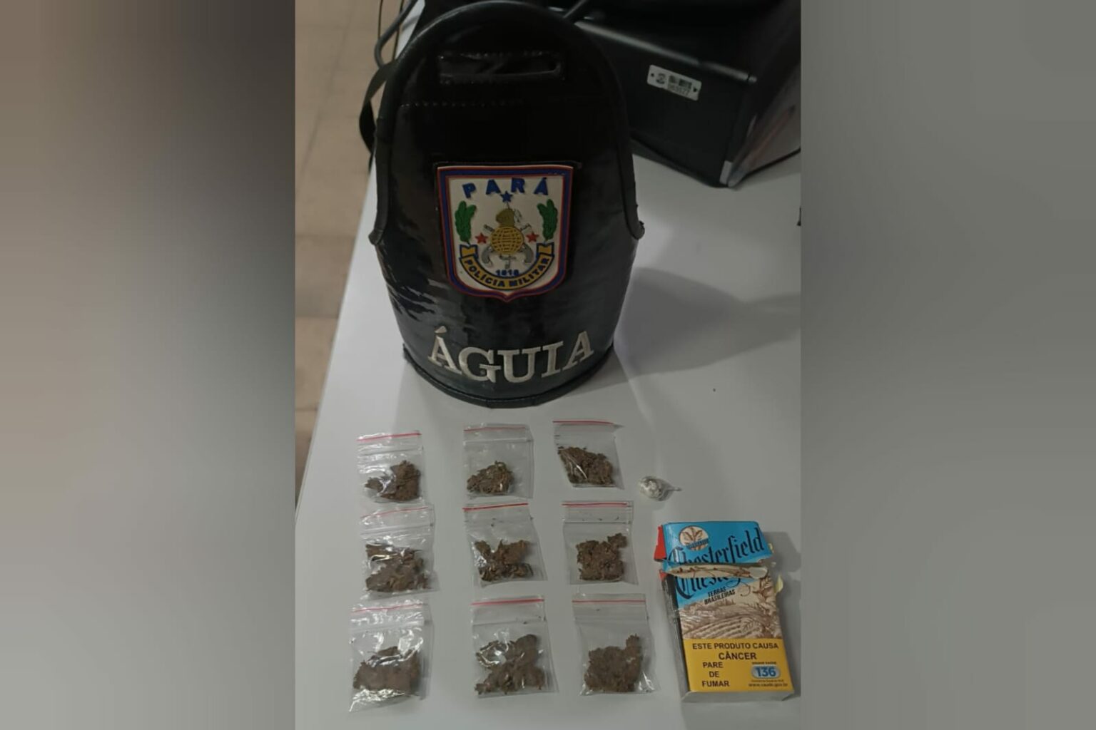 PM prende suspeito de tráfico de drogas no Pará