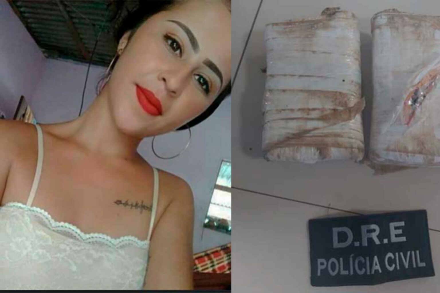 Mulher é presa após ser flagrada com drogas no Pará
