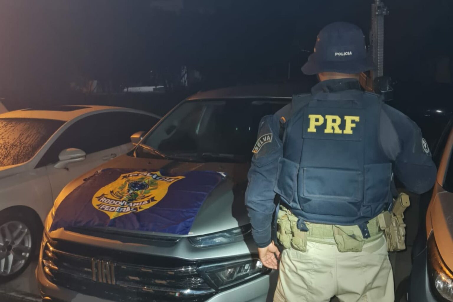 PRF flagra homem com caminhote roubada em Marabá
