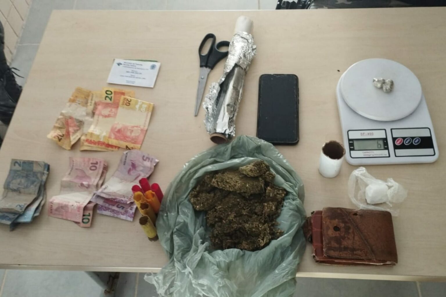 PM desarticula ponto de venda de drogas em Paragominas