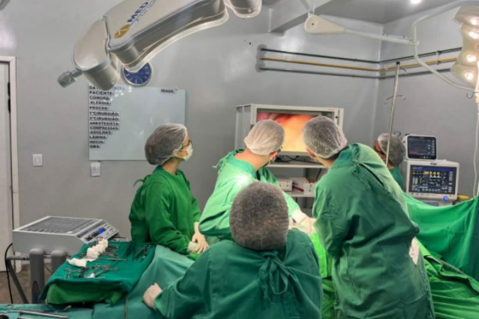 Canaã dos Carajás realiza a primeira cirurgia de vesícula por vídeo
