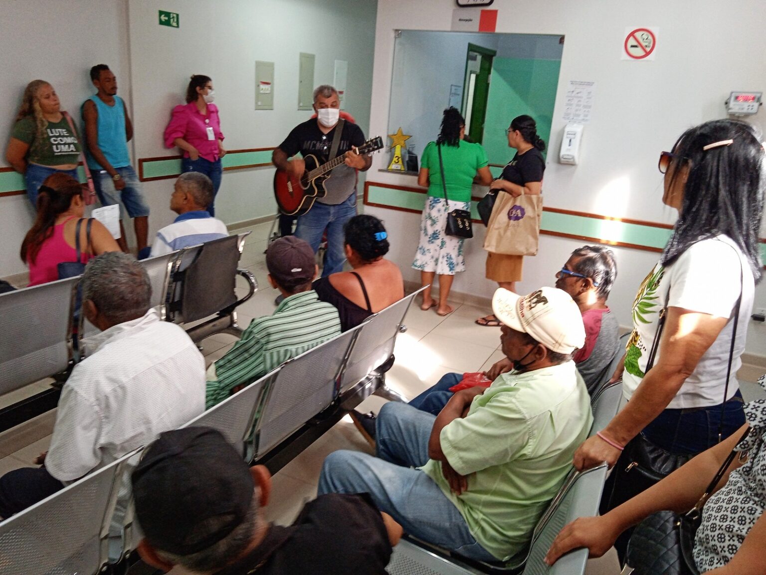 Hospital Regional de Marabá usa música como terapia para o bem-estar dos pacientes