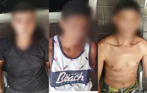 Trio é preso por tráfico de drogas no interior do Pará