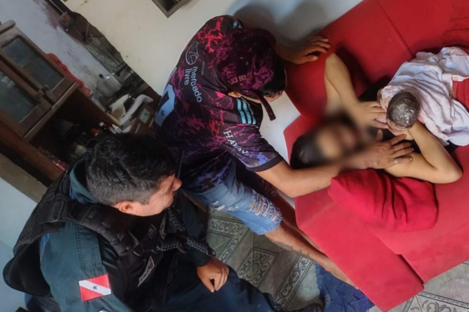 Parto de criança é realizado com ajuda de policiais militares no Pará