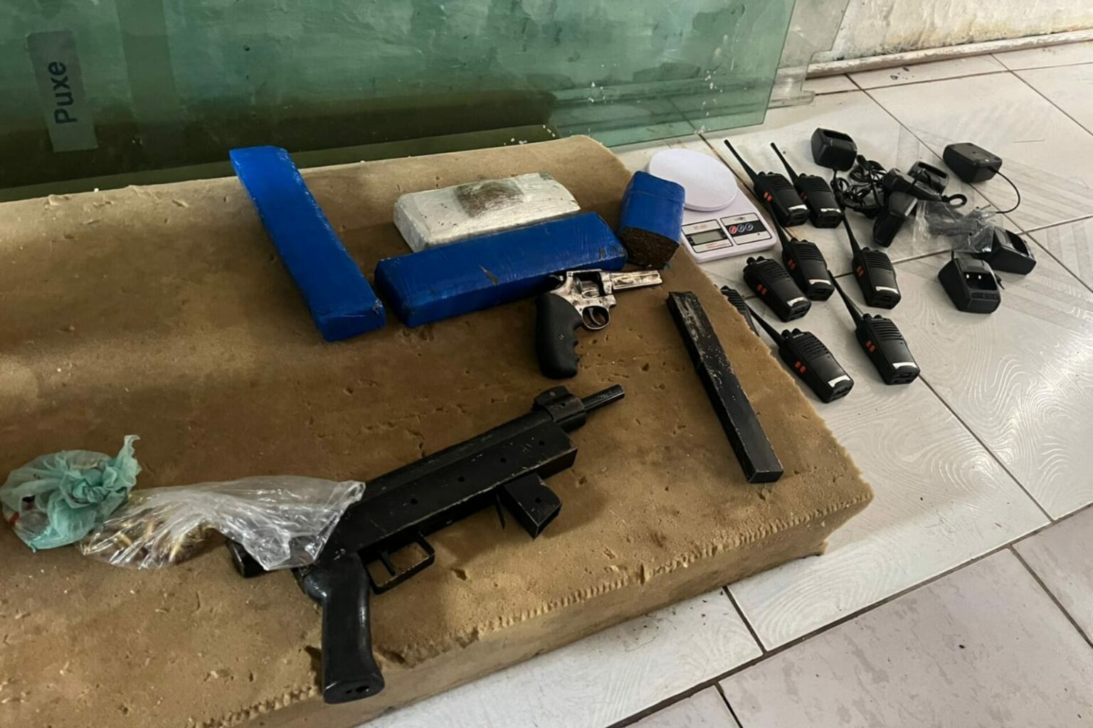 Trio é preso com armas e drogas no Pará
