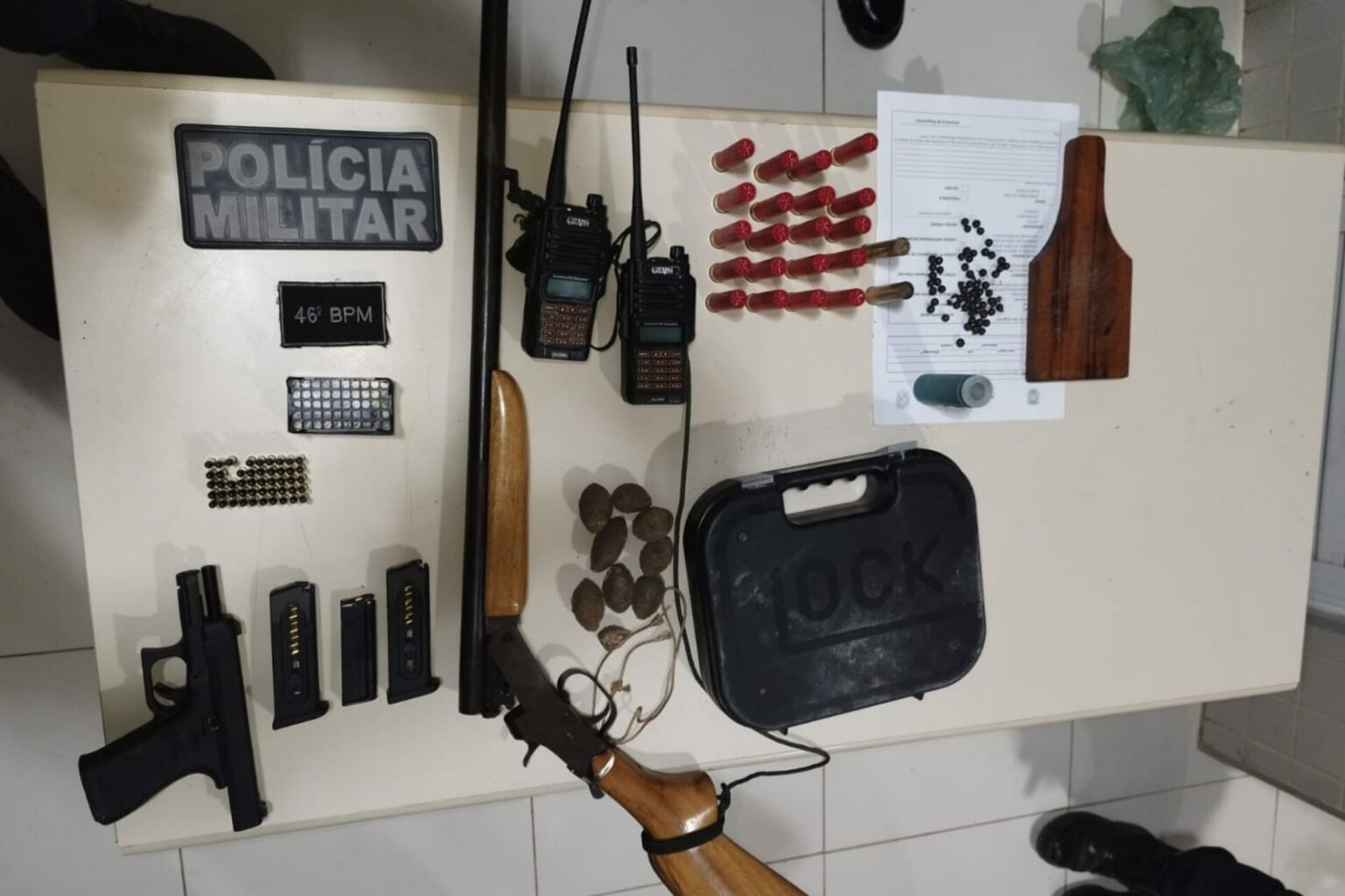 Motorista é preso ao ser flagrado com armas e munições no Pará