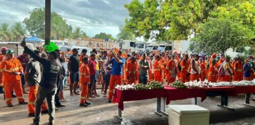 Prefeitura de Marabá realiza café da manhã para comemorar Dia do Gari