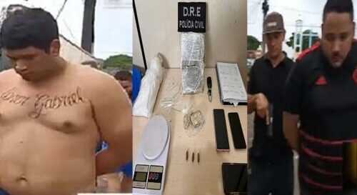 Dupla é presa por tráfico de drogas em Santarém