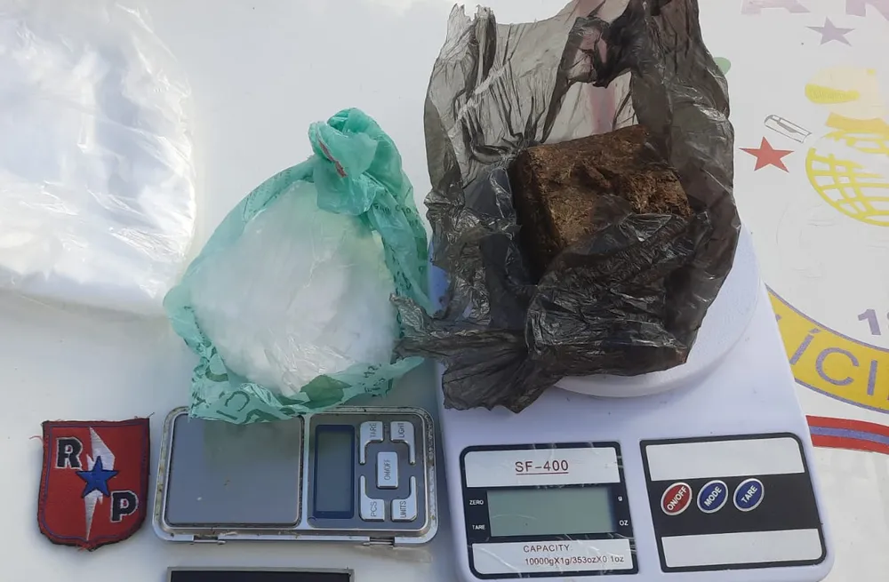 Casal é preso por suspeita de tráfico de drogas no Pará